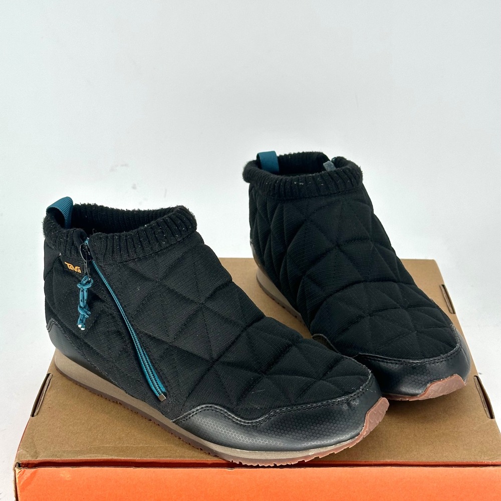 Teva ReEMBER Mid Boot Ankle Zip Moccasin Shoes Camping Outdoor Quilted Men's 8